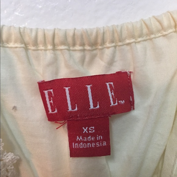 Elle Cream color adjustable spaghetti strap top - Picture 3 of 5